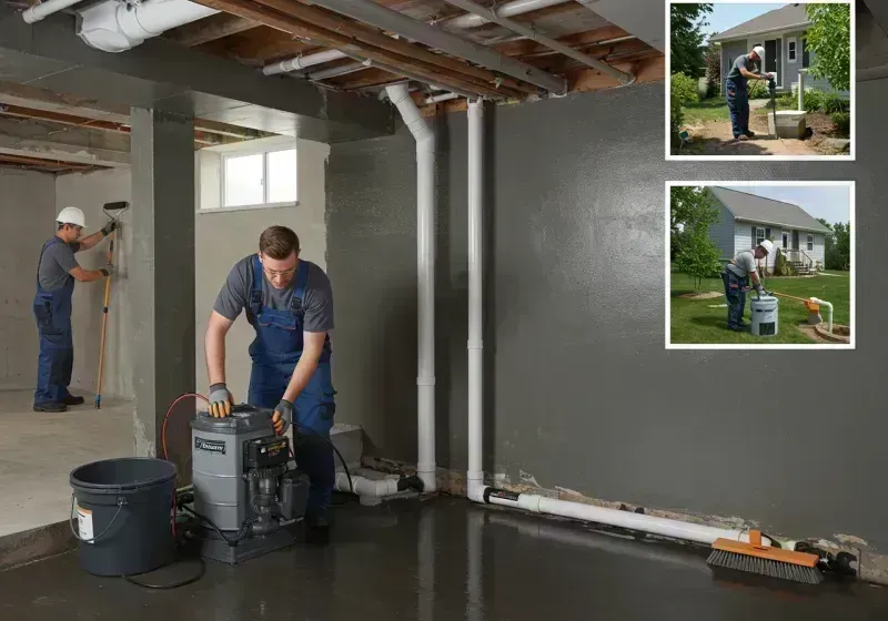 Basement Waterproofing and Flood Prevention process in McDowell County, WV